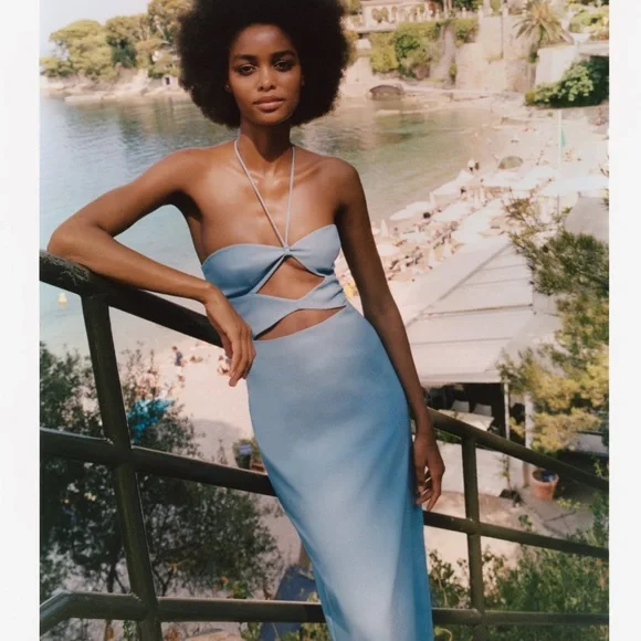 LAST 1️⃣—NWT Zara Cut Out Dress - Picture 12 of 16